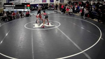127 lbs Cons. Round 3 - Abraham Ly, Cochranton Area Hs vs Cameron Eiler, Fort Cherry Hs