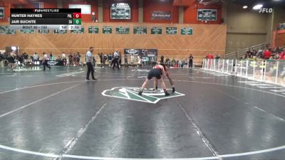 133 lbs Cons. Round 2 - Jair Suchite, Santa Ana College vs Hunter Haynes, Palomar College