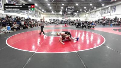 190 lbs Quarterfinal - Maximus Konopka, Simsbury vs Samuel Andrea, Xavier