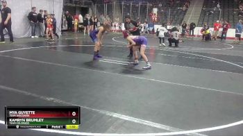 80 lbs Cons. Semi - Kamryn Brumley, Team Colorado vs Mya Guyette, Team Wisconsin