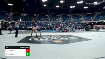 120 lbs Cons. Round 3 - Ethan Tarvin, Grant vs Aiden Massaro, West Aurora