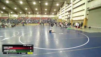 100 lbs Cons. Round 3 - Nash Redd, Bear River vs Asher Hunter, Pleasant Grove Vikings