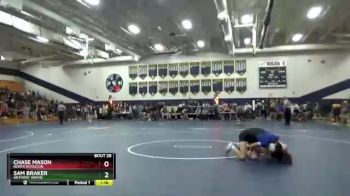 113 lbs Champ. Round 2 - Sam Braker, Anthony Wayne vs Chase Mason, North Royalton