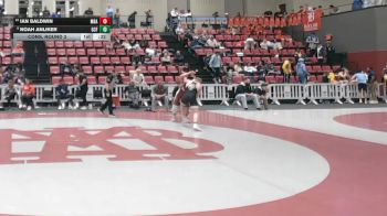 175 lbs Cons. Round 3 - Noah Anliker, Grace Christian (Franklin) vs Ian Baldwin, Montgomery Bell Academy