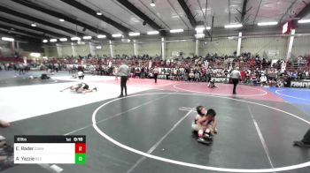 61 lbs Consolation - Elijah Rader, Cornerstone Wrestling Club vs Adam Yazzie, Rez Wrestling