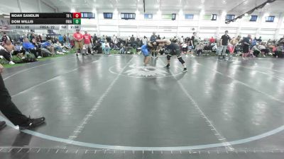 190 lbs Quarterfinal - Noah Sandlin, TB Legacy - HS vs Dom Willis, Freakztyle Fire N Ice - HS