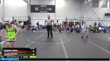 84 lbs Semis (4 Team) - Damion Manna, 4M vs Blake Tomago, Headhunters