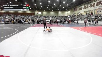 58 lbs Final - Deklan Mondragon, Ravage WC vs Cruz Austin, GomezBrothersGrapplingAcademy