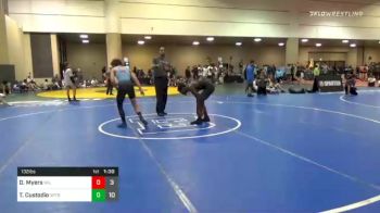 132 lbs Prelims - DeAndre Myers, Villains Of Valdosta vs Trey Custodio, Spartan Black