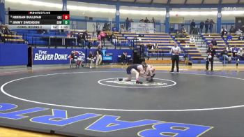 125 lbs Cons. Round 2 - Jimmy Swenson, Cowley College vs Keegan Sullivan, Carl Albert State