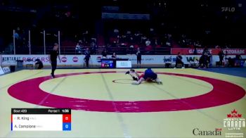 80kg Cons. Round 2 - Reid King, Montreal NTC / Loyola HS vs Anthony Campione, Montreal NTC / Loyola HS
