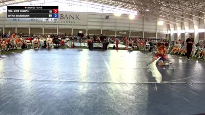126 lbs Walker Bunch, Georgia vs Ryan Barmann, Missouri
