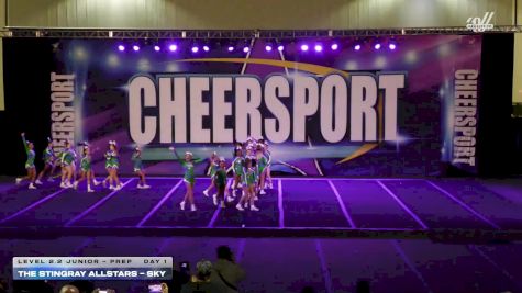 The Stingray Allstars - Marietta - Sky [2025 L2.2 Junior - PREP Day 1] 2025 CHEERSPORT Cartersville Classic