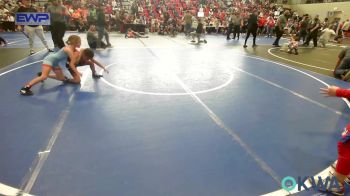 62 lbs Quarterfinal - Lainey Cariker, Collinsville Cardinal Youth Wrestling vs Olivia Emmons, Grove Takedown Club