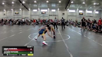 113 lbs Round 3 (6 Team) - Kayden Maynard, WV Wild vs Ziggy Sandobal, FORGE