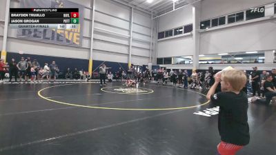 52 lbs Quarterfinal - Brayden Trujillo, Butler vs Jason Grogan, Pottstown