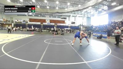 190 lbs Round 3 (3 Team) - Gavyn Vicente, Long Beach Sr vs Ashton Allen, Webster Schroeder High Sch