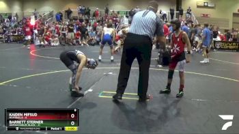 75 lbs Quarterfinals (8 Team) - Kaiden Mifsud, Mi Pitbulls vs Barrett Sterner, Untouchables Black