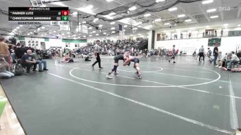 126 lbs Quarterfinal - Christopher Ankenman, Columbia vs Parker Lutz, Angry Fish