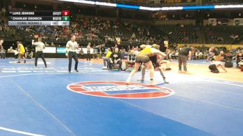 215 Class 3 lbs Cons. Round 2 - Luke Jenkins, Jefferson City vs Charles Osdieck, Webster Groves