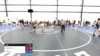 43 kg Rr Rnd 1 - Gabriel Ballard, Northampton Area WC vs Carter Shin, Tech Squad