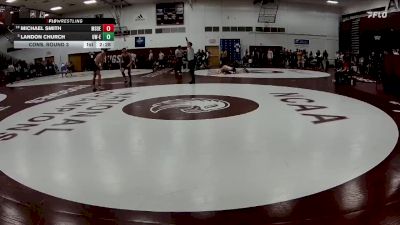 157 lbs Cons. Round 3 - Michael Smith, Msoe vs Landon Church, Wisconsin-Eau Claire