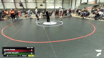 182 lbs Cons. Round 4 - Ethan Frank, WA vs Jackson Hallett, WA