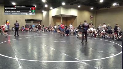 45 lbs Round 3 (8 Team) - Boone Humphrey, Crossroads Wrestling vs Noah Dalton, Indiana Outlaws