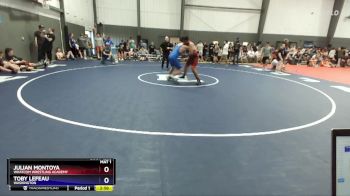 215 lbs Cons. Round 2 - Julian Montoya, Whatcom Wrestling Academy vs Toby Lefeau, Washington