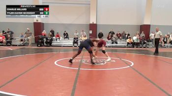 157 lbs Quarterfinal - Charlie Millard, Minnesota vs Tyler-Xavier McKnight, Davidson - UNATT