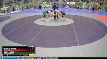 157 lbs Round 2 (4 Team) - Miah Miller, Sweet Home vs Kaitlin Brock, La Grande