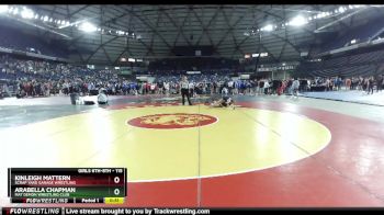 115 lbs Quarterfinal - Kinleigh Mattern, Scrap Yard Garage Wrestling vs Arabella Chapman, Mat Demon Wrestling Club