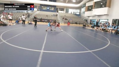 88 lbs Maxwell St.John, Kansas vs Eric Bostard, New Jersey