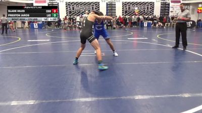 170 lbs Round Of 16 - Slade Hiles, Connellsville vs Preston Jaros, Lake Catholic W.C.