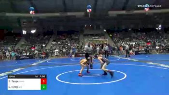 84 lbs Prelims - Samuel Teape, Shawnee Wrestling vs Gavin Ryhal, Bad Karma