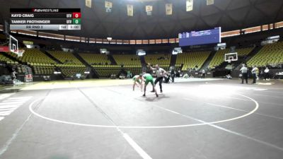 149 lbs Rr Rnd 2 - Kayd Craig, Utah Valley vs Tanner Frothinger, Utah Valley