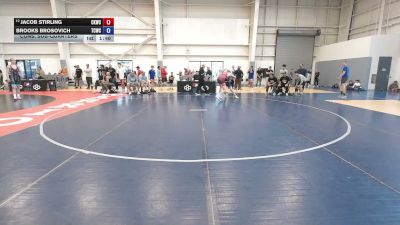 150 lbs Cons. Sub-quarters - Jacob Stirling, Camel Kids Wrestling Club vs Brooks Brosovich, Team Champs Wrestling Club