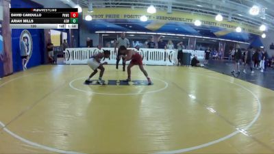 120 lbs Round 2 (8 Team) - Ariah Mills, Athens Christian vs David Cardullo, Palm Harbor WC