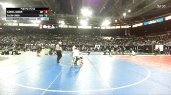 126 lbs Cons. Round 3 - Zach Ober, Bend Senior vs Daniel Meier, Owyhee