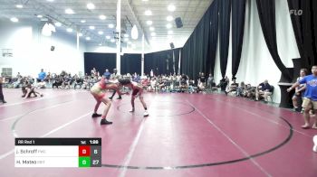 140 lbs Rr Rnd 1 - Jon Schroff, Prime Wrestling Club Red vs Hector Mateo, Grit Mat Club