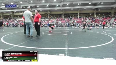 80 lbs Cons. Round 3 - Carson Staley, Maize WC vs Jaxon Zimmerman, Maize WC