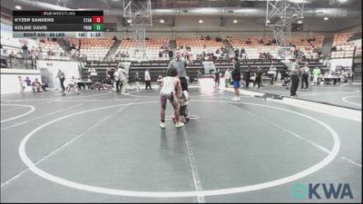 85 lbs Rr Rnd 5 - Kyzer Sanders, Standfast vs Kolbie Davis, Prime Wrestling