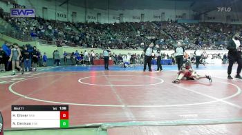 88 lbs Round Of 64 - Hudson Glover, Skiatook Bulldog Wrestling vs Nash Denison, Stillwater