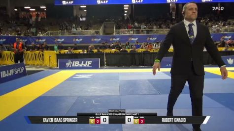 Xavier Isaac Springer vs Rubert Ignacio 2026 Pan Kids Jiu-Jitsu IBJJF Championship