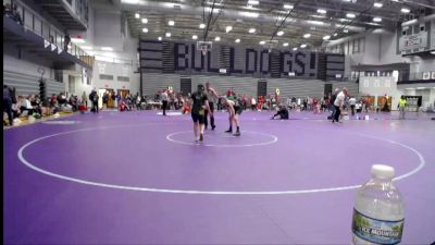 97-106 lbs Champ. Round 1 - Ezmerelda Casas, Valparaiso Wrestling Club vs Jeptha Hunt, Western