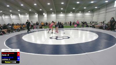 120 lbs Eowyn Reeves, Florida vs Audrina Wade, Louisiana