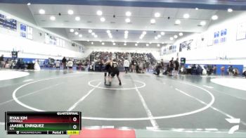 165 lbs Quarterfinal - Jaasiel Enriquez, N/A vs Ryan Kim, Peninsula