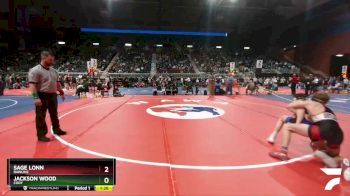 3A-152 lbs Semifinal - Sage Lonn, Rawlins vs Jackson Wood, Cody