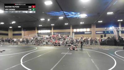 82 lbs Consi Of 8 #1 - Daxton Telford, Sanderson Wr Ac vs Levi Leones, Flow Academy HI