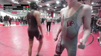 113 lbs Champ. Round 1 - Aiden Diaz, West Torrance vs Cash Blackwell, Granite Hills